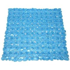 Duscheinlage Dusche Einlage Duschmatte Badematte Kiesel blau