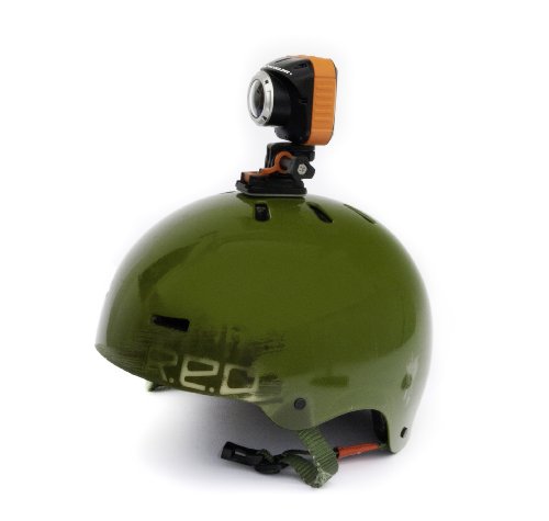 Chilli Technology Sports Pro Action Camera/Headcam - Orange/Black