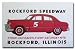 1952 Rockford Speedway Stock Car Racing Program Poster Print