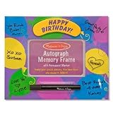 Happy Birthday! Autograph Memory Frame