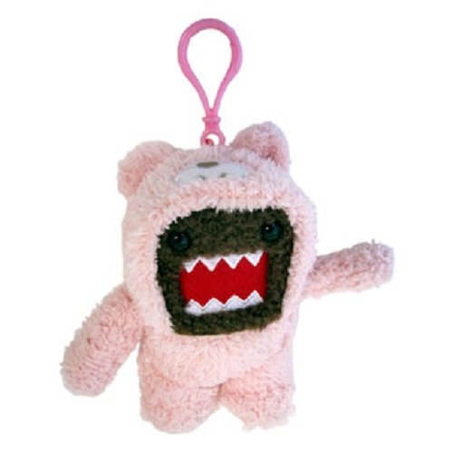 Licensed 2 Play Domo Teddy Bear Clip On (Colors May Vary)