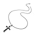 Cross Necklace for Men & Women with Large Pendant and 24 Inch Curb Chain in Gift Box