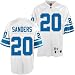 Barry Sanders White Reebok NFL Premier 1996 Throwback Detroit Lions Jersey