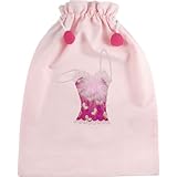 Pink Marabou Feather Lingerie Bag