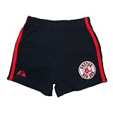 MLB Boston Red Sox Baby / Infant Comfortable Fit Cotton Shorts with Embroidered Logo - Dark Blue (Size: 18M)