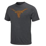 NCAA Texas Longhorns Fan Since Birth Charcoal Heather Short Sleeve Basic Tee