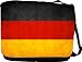 RikkiKnight Germany Flag Messenger Bag - Book Bag ***with matching coin purse wallet*** -School Bag 