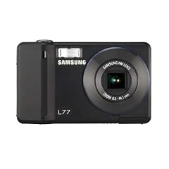 Samsung Digimax L77 Digitalkamera (7 Megapixel, 7-fach opt. Zoom, 6,4 cm (2,5 Zoll) Display) schwarz