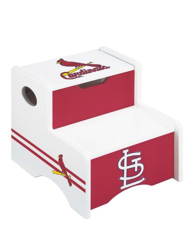 41PtveEev7L St. Louis Cardinals Mlb Wooden Storage Step up