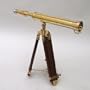 Brass Telescope on wood base 18" Nautical Decorative Gift