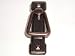 Top Knobs-Tuscany Collection M241 Mission Ring Handle w/Backplate in Old English Copper
