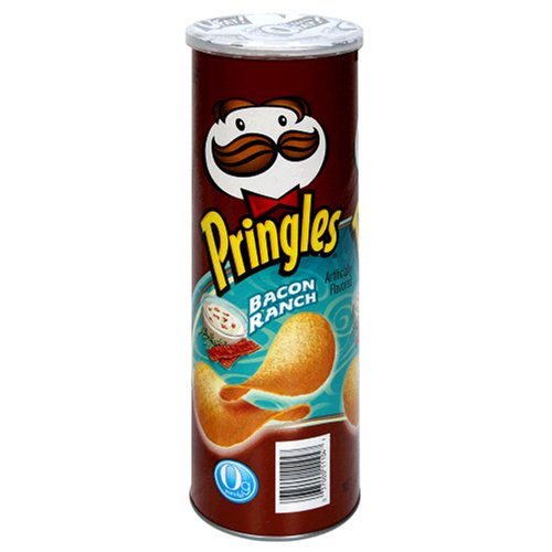 Pringles Potato Crisps, Bacon Ranch, 5.75-Ounce Packages (Pack of 14) by Pringles