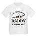 Welcome Home Daddy Military Kids T-Shirt