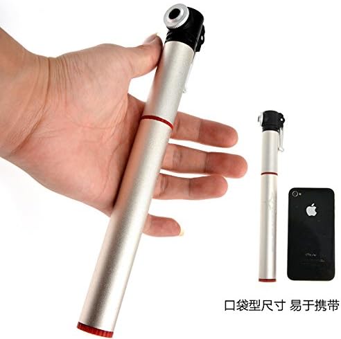 Cnc 120Psi 92G Schrader Presta Tire Valve Road Mtb Bike Bicycle Cycling Frame Hand Portable Pump