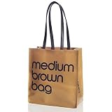 ニューヨーク 直輸入  Bloomingdale’s Medium Brown Bag（ミディアムブラウンバッグ）