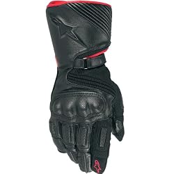 Alpinestars Apex Drystar Men's Waterproof Sports Bike Racing Motorcycle Gloves - Red/Black