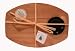 Out of the Woods of Oregon Single Bread and Oil Board with Black Dipping Bowl