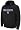 Northwestern Wildcats adidas Black Pindot 2011 Sideline Embroidered Hooded Sweatshirt
