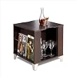 Nexera Brooklyn Square End Table in Espresso Finish