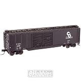 Trainman Chesapeake and Ohio #6055 50' Double Door Boxcar N Scale Freight Car