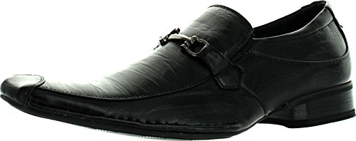 Delli Aldo Men's 19311 Italian Toe Horse Bit Loafers