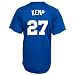 Los Angeles Dodgers Matt Kemp Full Button Down Synthetic Replica Batting Practice Jersey,X-Large