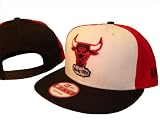 Chicago Bulls New Era 9Fifty Black Red & White Adjustable Snap Back Baseball Cap Hat