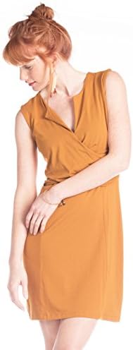 Bamboo Alexa Dress in Curry XL