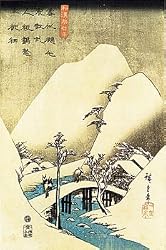Hiroshige Snowy Landscape Art Poster Print