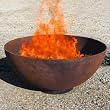 37 Inch Big Bowl O' Zen Modern Steel FireBowl
