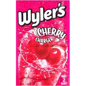 Wyler's Cherry Charger Drink Mix 1 envelope - 96 Unit Pack