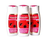 Ultra Nourishing Conditioner - Corn Rose Conditioner with Hibiscus Extract - Herbal Conditioner - Sulfate Free - Scalp Therapy - Moisture Therapy - ALL Natural - Each 3.7 Ounces - Value Pack of 3 X 110ml (11.16 Ounces) - Vaadi Herbals