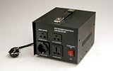 SIM 2000 - HEAVY DUTY 2000 WATTS STEP UP/ DOWN TRANSFORMER 110V-240V WITH UNIVERSAL OUTLETS