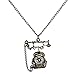YAZILIND Rotary Telephone Pendant Bronze Chain Long Necklace Women