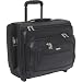 United States Luggage D9644 Rolling Laptop Case/Overnighter, Leather, 15-1/2 x 10 x 14, Black