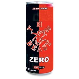 Click here to buy Energy Drink, The Beast Zero, 8.3 oz, 12 CT by Products for You.