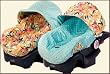 Reversible Infant Car Seat Cover - Vintage Floral and Minky - Cuter Than A Ducks Butt