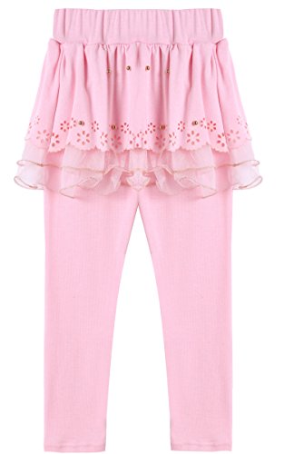 Arshiner Girls Tutu Winter Warm Cotton Leggings Pants Culottes Skirt