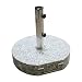 Hergestellt f�r DEMA Sonnenschirmst�nder rund � 45 Granit grau 40 kg