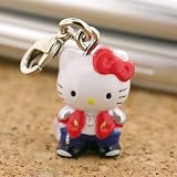 Sanrio Gotouchi Hello Kitty Japan Area Limited Sukajan from Yokosuka Zipper Pulls --Japanese Import! Free Domestic Shipping for This Item!