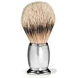 THE ART of SHAVING エングレイブドシルバーティップバジャーブラシ[ニッケル]