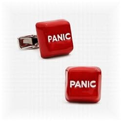 Panic Button Cufflinks