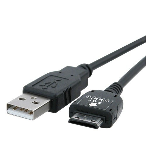 Samsung M300, M510, A117, T729 Blast, T409, R500 Hue, U700, U470, A127, T429, T539 Beat, R200 A737, A736, T639, i617 BlackJack II, T439, U900 FlipShot 2.0 USB Data Cable