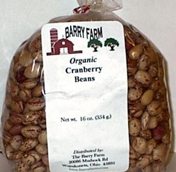 Cranberry Beans, 1 lb. by Barry Farm