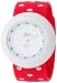 TKO ORLOGI Women's TK590-HRD Slappers Red Heart Print Slap Watch