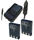 SterlingTek's POWWER Canon IXUS i 2 Pack Batteries + Charger Combo