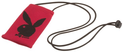Playboy 10249200 Handysocke in pink mit schwarzem Bunny
