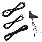 Universal Dachantenne Shark-Design AM/FM/UMTS/GPS-Aktiv/D/E-Netz, Kabel
