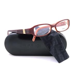 AUTHENTIC FENDI EYEGLASSES FS OPTICAL RX F 744 613 BURGUNDY F744