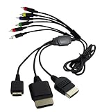 Triple Universal Component Cable for Wii, Playstation and Xbox